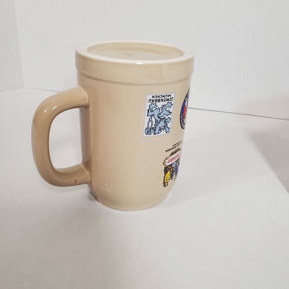 GERMAN BEER Hall STEIN‎ Mug LOGO München HB Paulanerbrau JW Spatenbrau PSCHORR - Picture 6 of 12